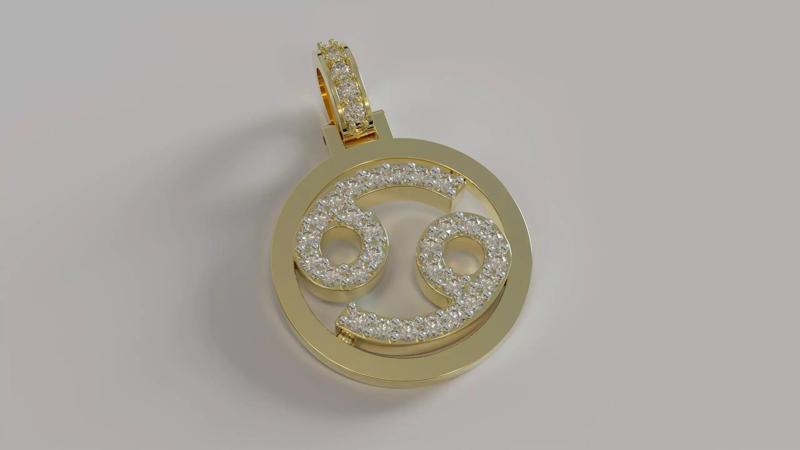 horoscope pendant