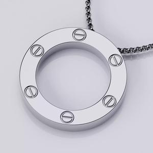 Pendant Necklace Love