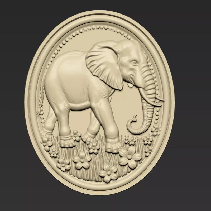 Elephant Pendant A59