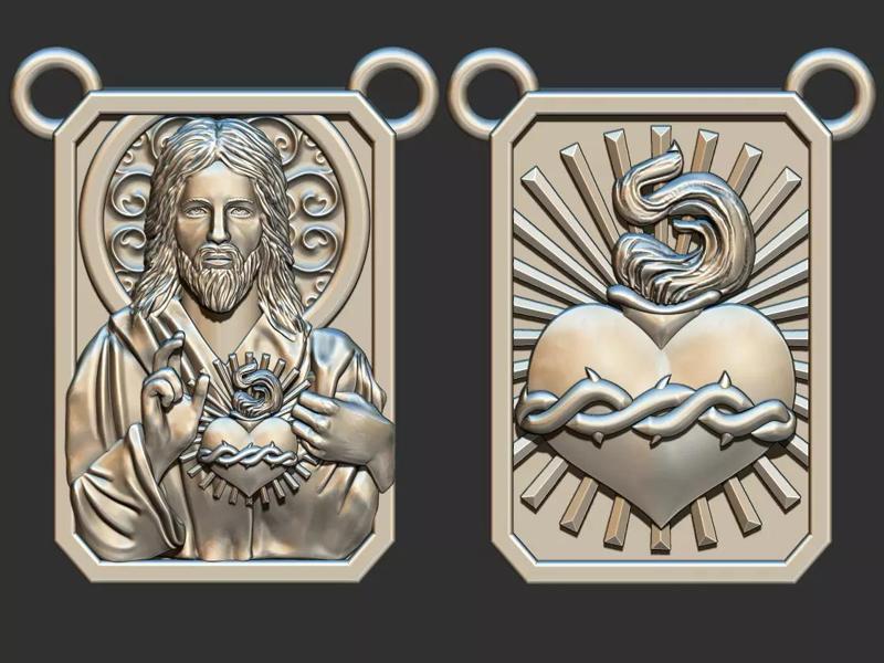 Sacred Heart of Jesus Scapular - Escapulario