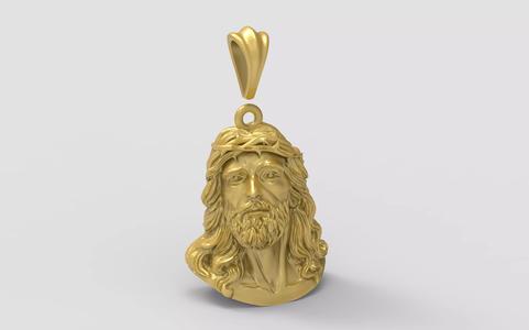 Jesus Christ pendant file Artwork-11