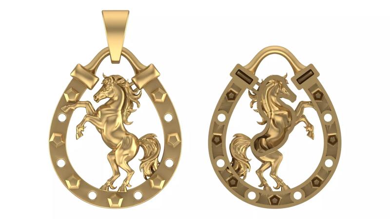 Horse Pendant 2025
