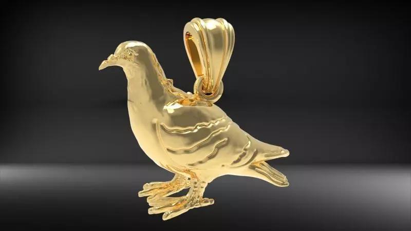 Dove pendant pigeon