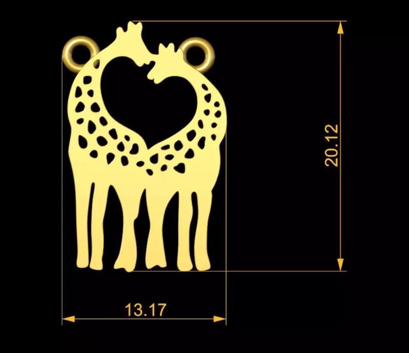 disney kids 7 pendant 3D print model