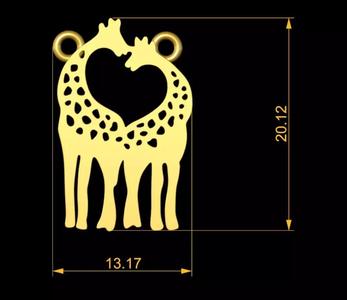 disney kids 7 pendant 3D print model