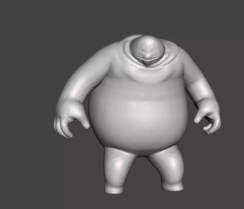 Albion Fat Demon Clan 3D Model