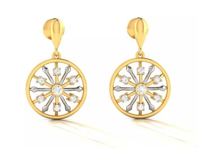 Diamond Woman Earring