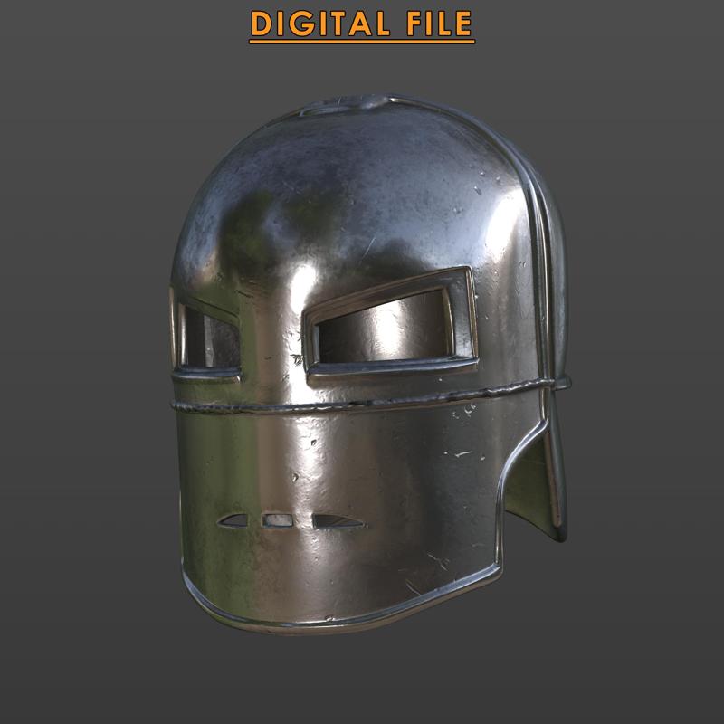 Helmet Iron Man Mark 1 for cosplay suit STL