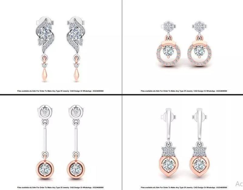 39 Solitaire earing pack 3DM STL