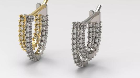 woman luxury jewelry earring je0049