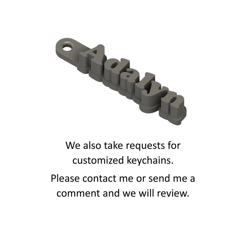 Adalyn Keychain / Keyring