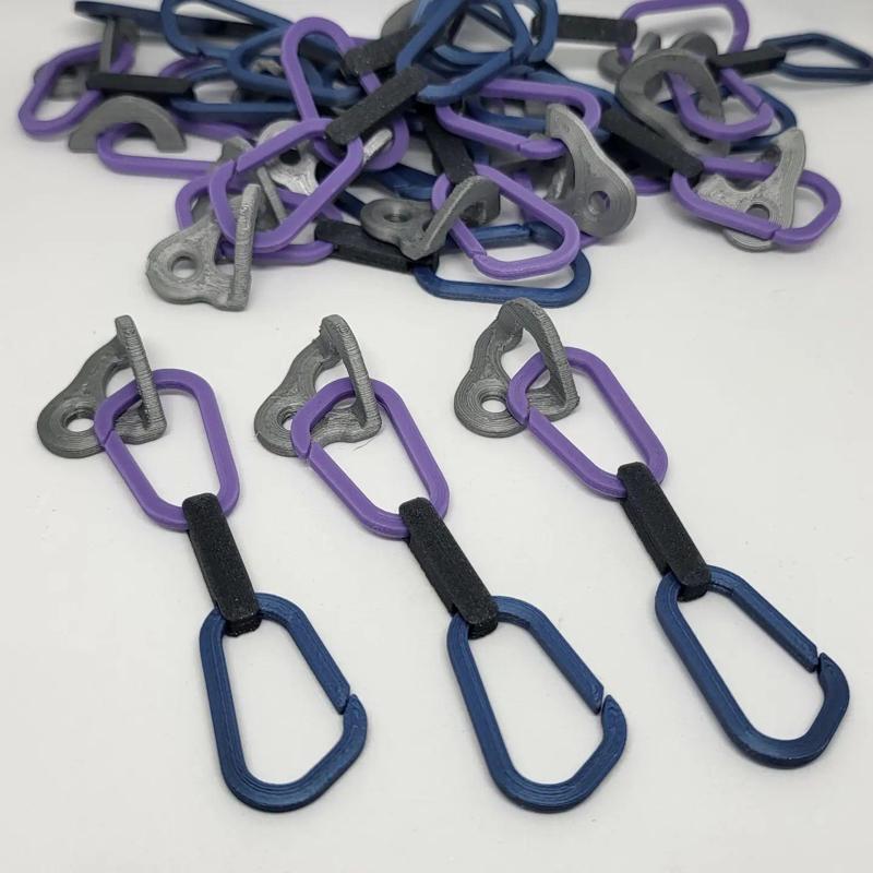 Wall stakes for sport climbing themed climbing vines