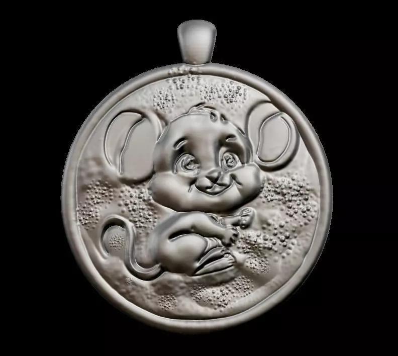 Cute Mouse Pendant