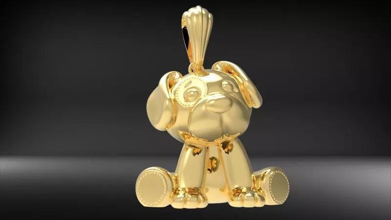 Cute Puppy Dog Pendant Necklace Charm Bracelet Jewelry