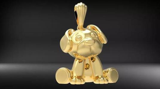 Cute Puppy Dog Pendant Necklace Charm Bracelet Jewelry