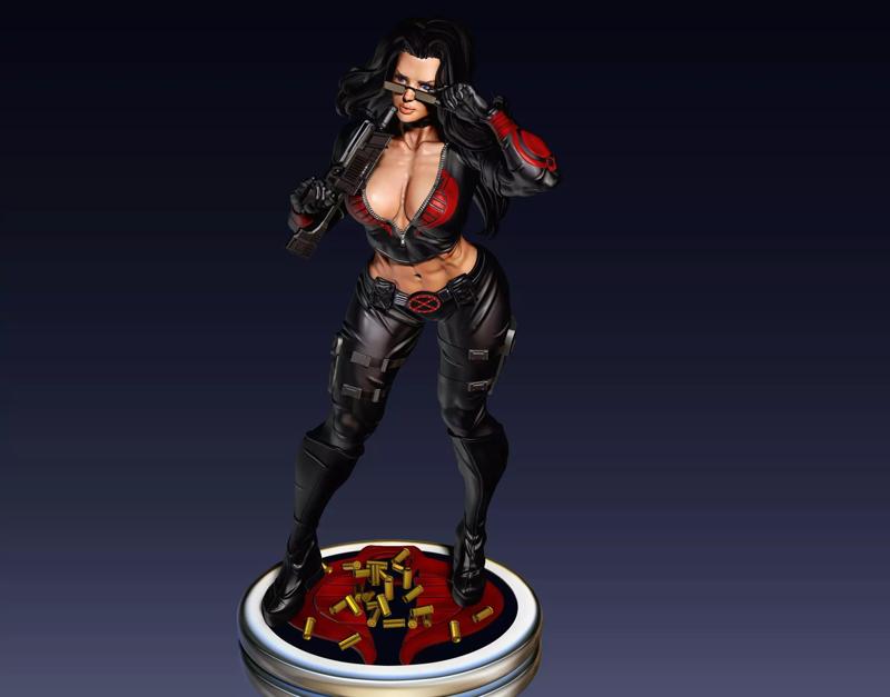 Baroness 3D print avengers female statue