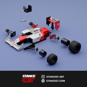 MCLAREN MP4 | ORIGINALS | Model kit car