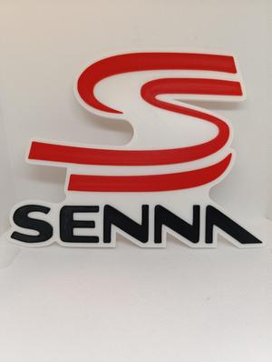 🇧🇷 Logo Ayrton Senna – Hommage au Roi de la Pluie