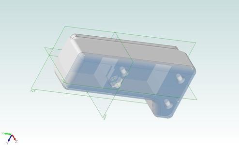 Camera battery grip (Prototype) for GH-1
