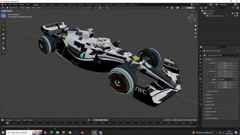 mercedes amg f1 w13 e-performance