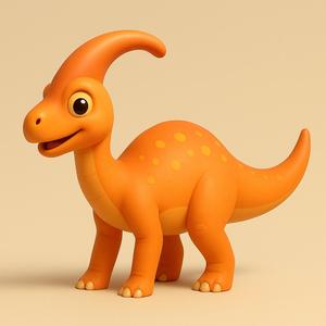 Parasaurolophus cute