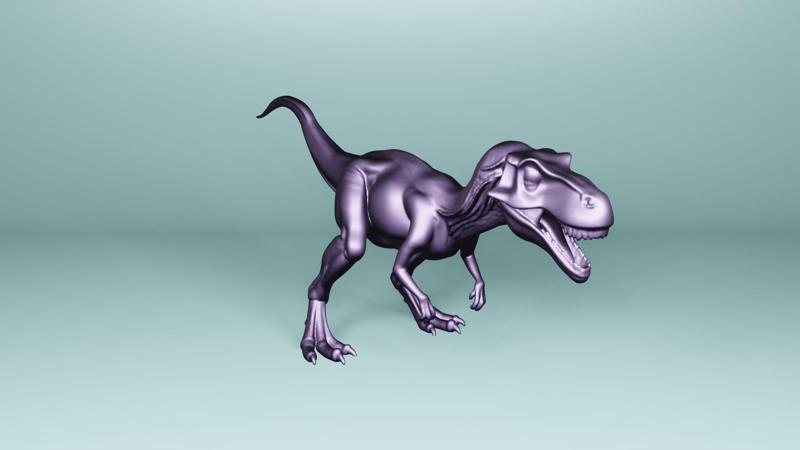 Realistic Velociraptor STL - High-Quality Jurassic Dinosaur 3D Print Model