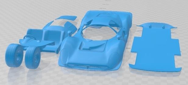 Ferrari 330 P4 1967 Printable Car