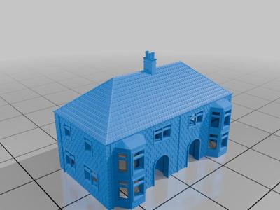 T Gauge / 1:450 - British Houses Part 2 - 1930s style