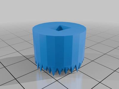 Power drill scratching aid