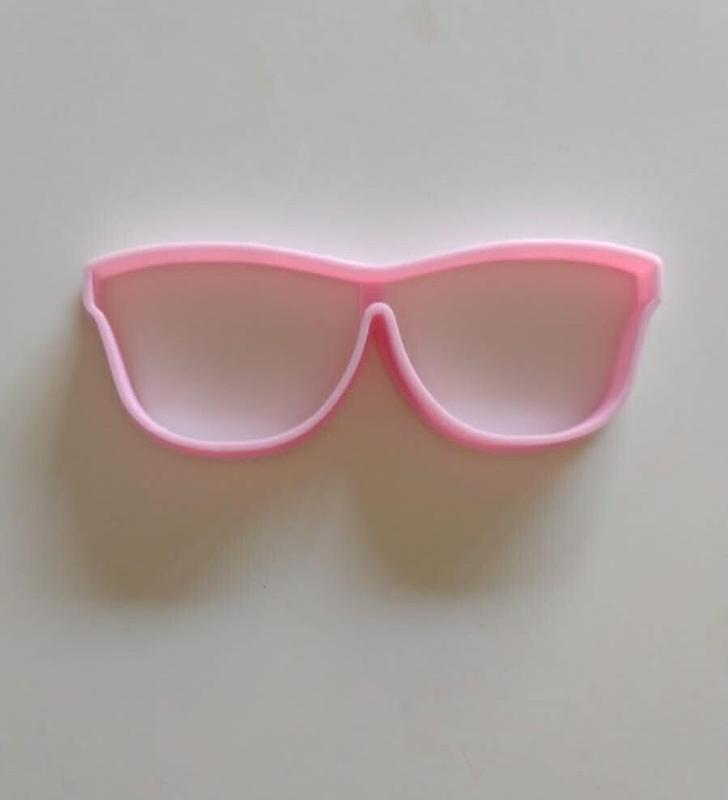 RayBan Wayfarer cookie cutter glasses