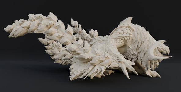 Arkveld - Monster Hunter Wilds action figure V2