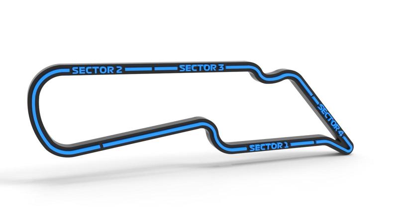 BUENOS AIRES CIRCUIT Nº 12 - ARGENTINEAN MOTOR RACING CIRCUITS COLLECTION