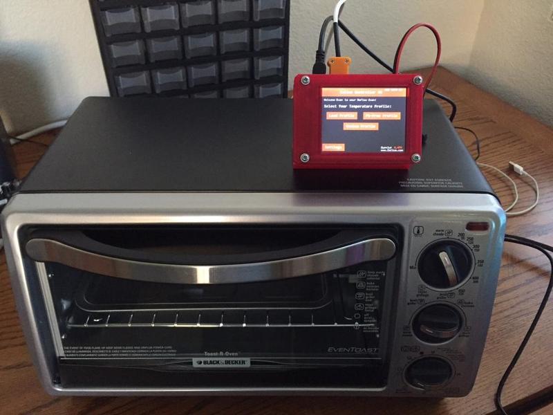 Zallus reflow oven controller v2 bezel
