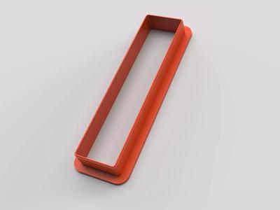 Cookie cutter - English alphabet - Letter I