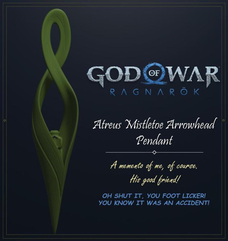 Atreus Mistletoe Arrow - God of War Ragnarok