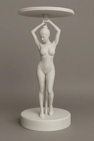Pole Dancer Headphone Stand