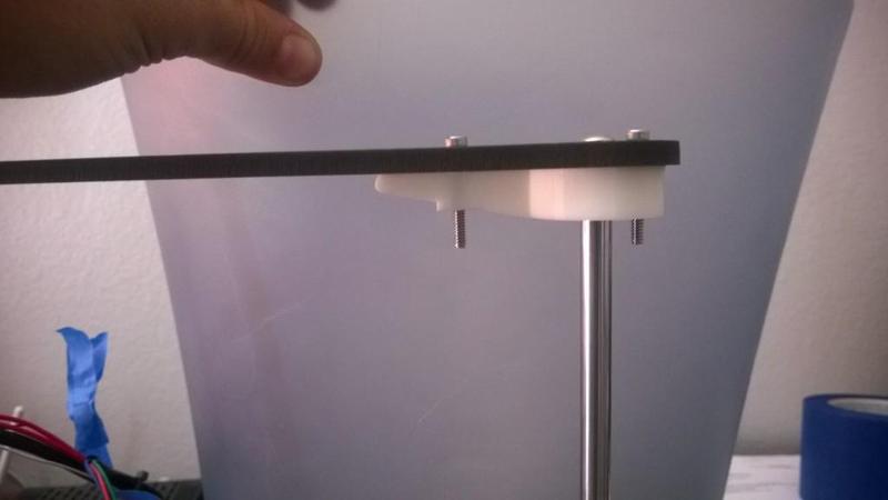 Two Up Upper Z Rod Guide mounts (For 8mm Linear Rods)