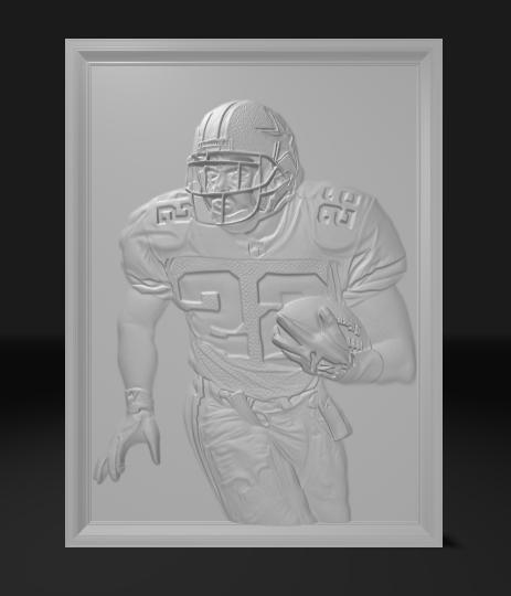 Emmitt Smith - Iconic Art Collection