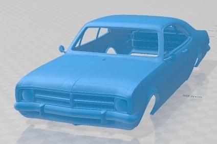 Holden Monaro GTS 327 1968 Printable Body Car