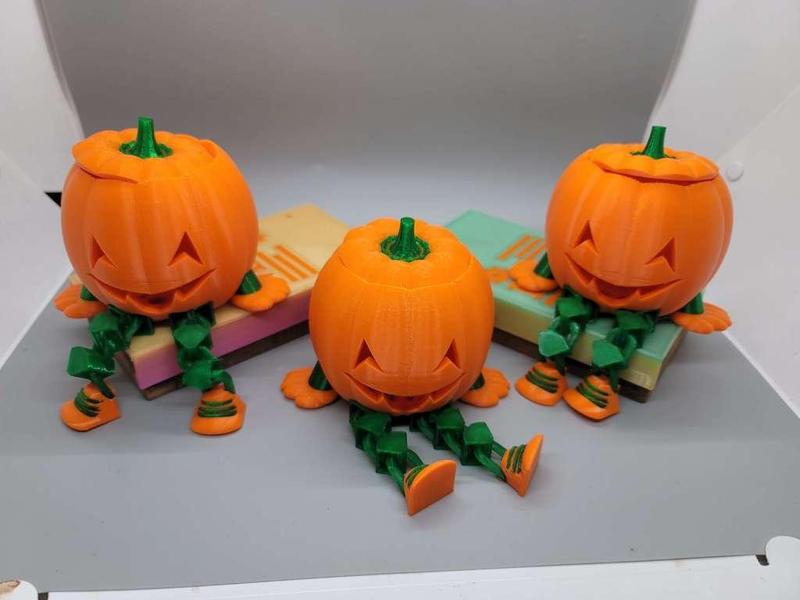 FHW Flexible Jack O Lantern