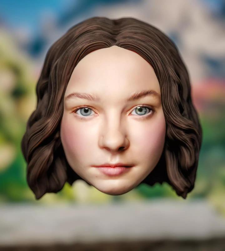 A Minecraft Movie Emma Myers Natalie Head Headsculpt