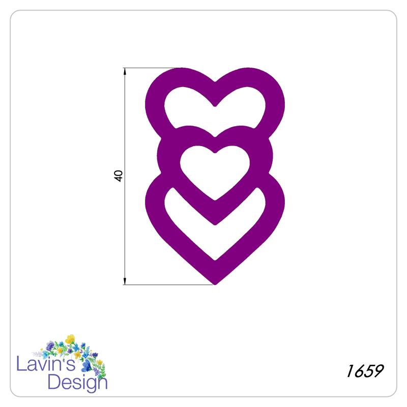 VALENTINE'S DAY /POLYMER CLAY CUTTER / HEART SHAPE / LED1659