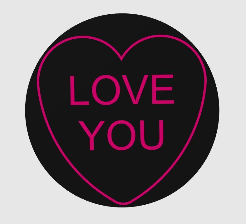 Love Heart Box "Love You"