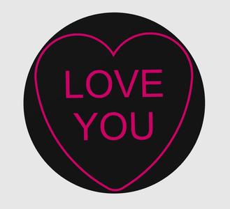 Love Heart Box "Love You"