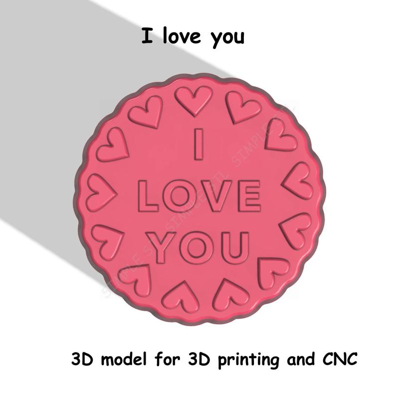 I love you Stl File
