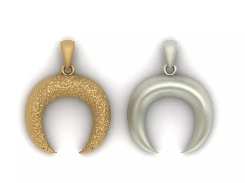 Crescent Moon Pendant