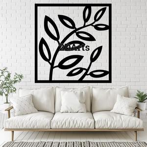 Modern Plant 2D Wall Art/Window Art - Digital STL & SVG Files for 3D Printing and Laser Cutting