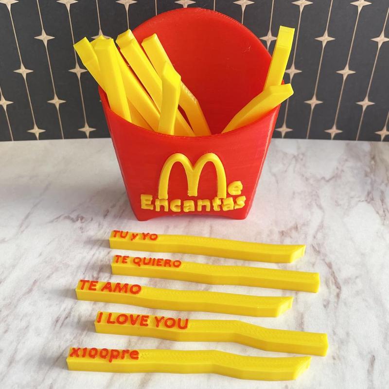 Papas Fritas - San Valentin  - French fries