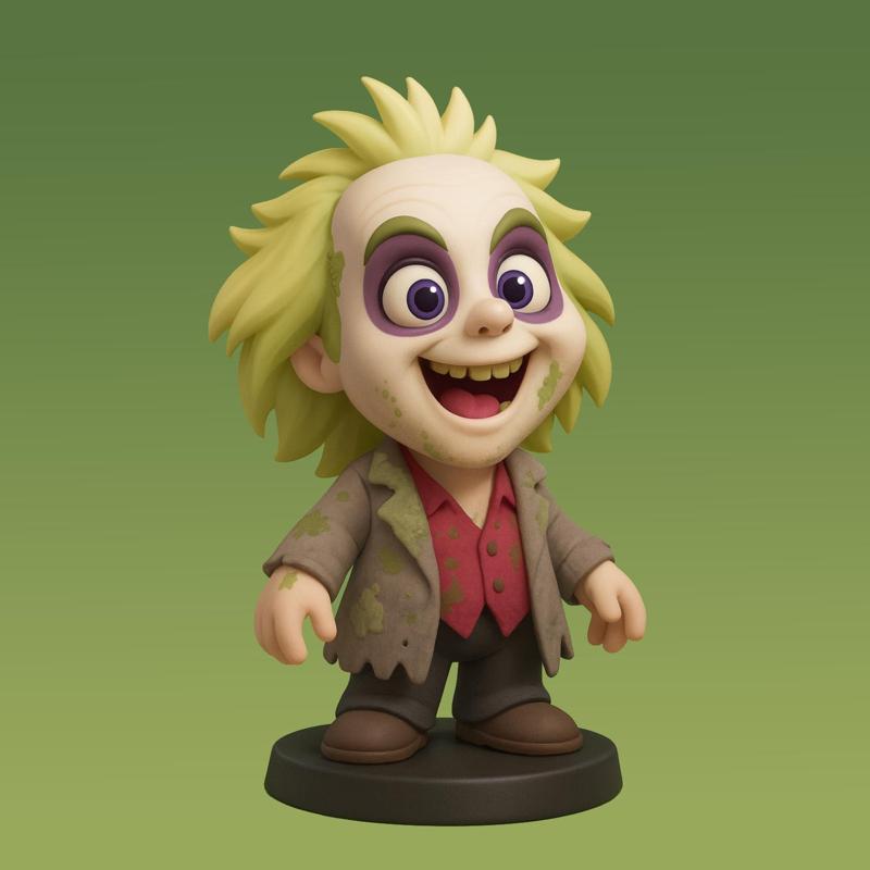 Mini Beetlejuice - 3D figure Infinity/Disney style (100 mm)