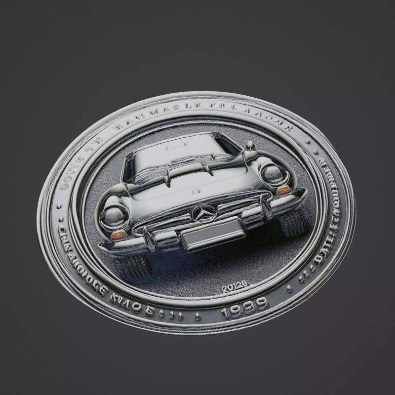 Car Pendant Medallion
